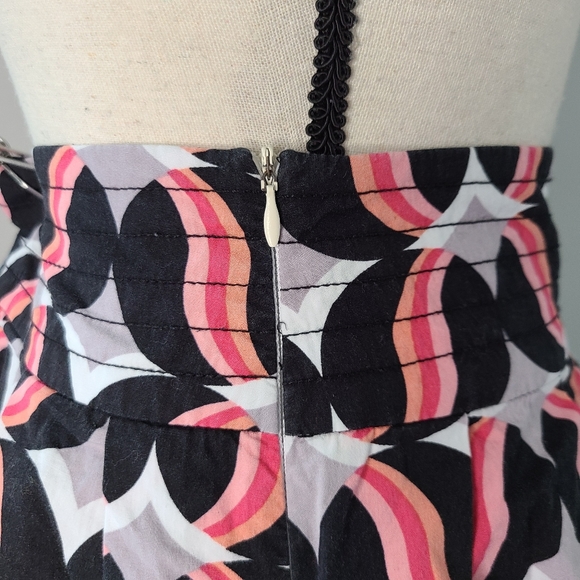 🍉 Rue21 Black Pink Gray Skirt Size 1 - Picture 2 of 4